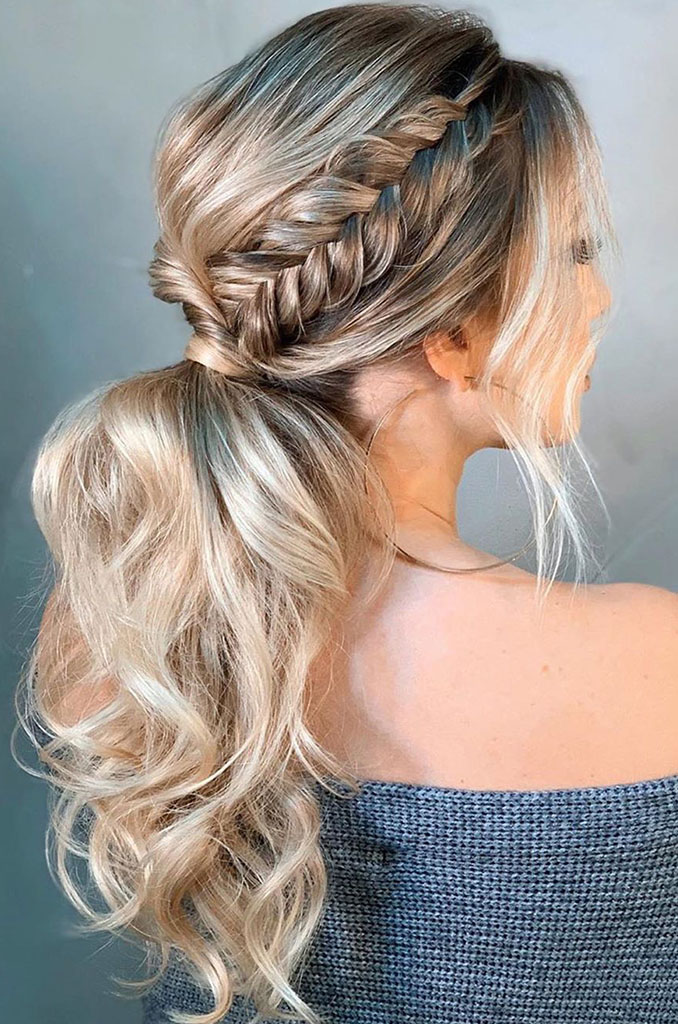 Gorg bridesmaid ponytail ✨#bridesmaid #BridesmaidHair #WeddingHair | Wedding  Hairstyles | TikTok