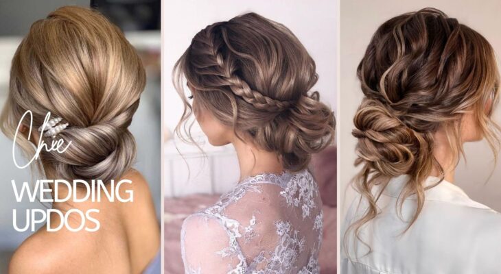 top chic bridal updo hairstyles